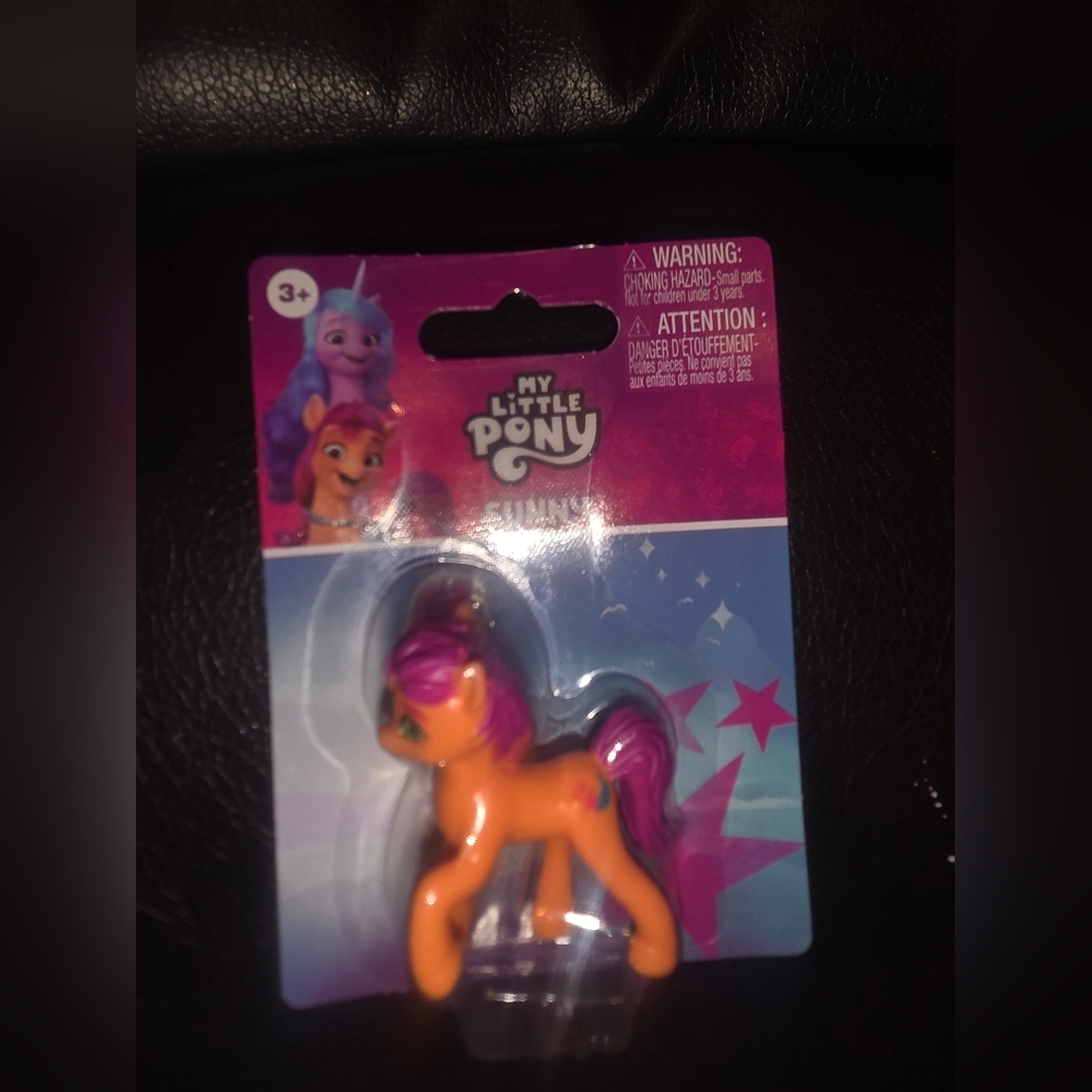 My Little Pony - Sunny - Mini Figure / Cake Topper by Mattel